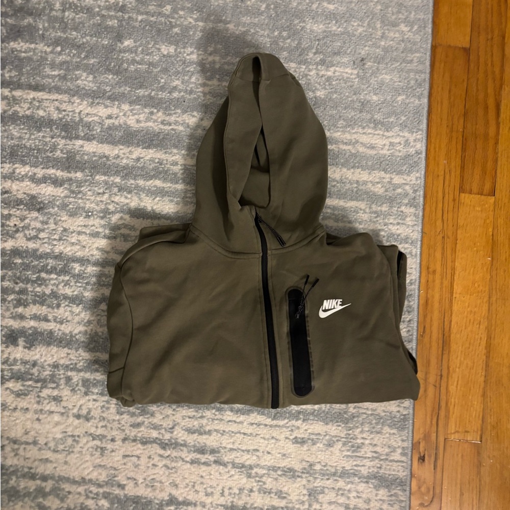 Nike Olive Green Hoodie
